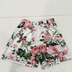 Kinetic Kings Floral Pattern Fundamental Shorts